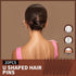 Teenitor Hair Ties Kit, 500pcs Clear Elastic Hair Bands, 30pcs Ponytail Holders, 40pcs Bobby Pins for Women