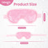 NEWGO Cold Eye Mask, Reusable Gel Eye Mask for Dry Eyes, Eye Ice Pack for Dark Circles, Migraines, Skin Care