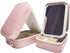 Travel Makeup Bag with LED Mirror, Small Organizer with Light, Pink Beautifect Box
