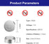 kunying 25 Pack LR626 AG4/377/SR626SW Battery, Watch Battery Coin Cells for Watches Calculators Toys