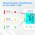 Upper Arm Blood Pressure Monitor, Automatic Digital BP Machine with Backlit LED Screen, Adjustable Cuff, BPM Model