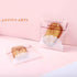 200pcs 5.5x5.5in Lovely Lace Bowknot Clear Biscuit Roasting Treat Present DIY Plastic Candy Wrappers