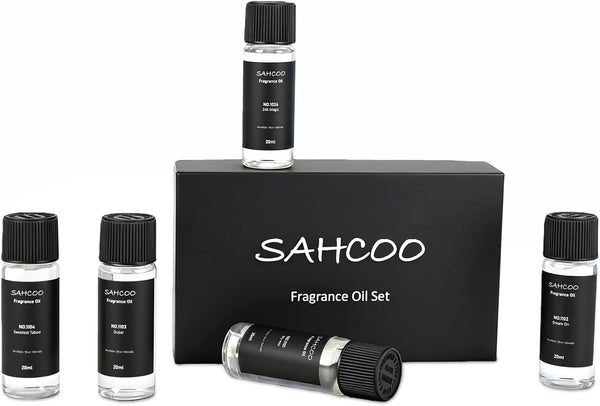 Sahcoo Hotel Diffuser Oil Set Inspired by 5-Star Hotel Scent, Most Popular Fragrance