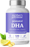 Prenatal DHA for Women 600mg + 400 IU Vitamin D3, 120 Softgels for Brain Health during Pregnancy