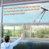 2 in 1 Window Squeegee & Washable Duster, Long Sturdy Handle Home Cleaning Kit for High Glass Windows
