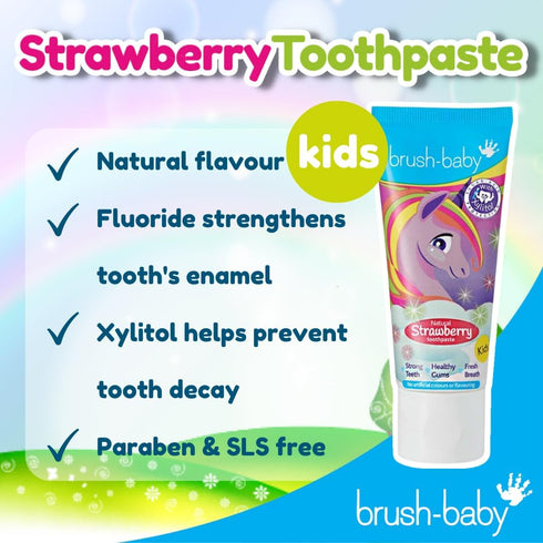 Unicorn Strawberry Flavored Toothpaste for Kids