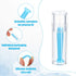JIEYAO 6Pcs Contact Lens Remover Tool, Hard Contact Lens Plunger Silicone Eye Suction Cup Scleral Lenses Removal Tool
