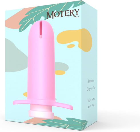 Mottery Applicator Tool for Menstrual Cups Easy to Use & Eco Friedly Best for Women Menstural Cup Steamer wash Your