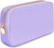 Small Makeup Bag for Purse, Mini Pouch Travel Makeup Bag Zipper Pouches Organizer for Women and Girls (Purple)