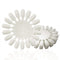 Honbay 20PCS Plastic 18 Tips False Nail Swatches Wheels for Nail Art Color Polish Display