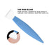 Pedicure Knife Set for Feet, 3Pcs Stainless Steel Tools for Ingrown Toe Nail, Callus Remover Kit (Dark Blue Suit)