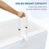 HEPO Adjustable Bathtub Safety Rail for Elderly, Tub Grab Bar for Bathroom, Assistance Bathtub Handle Clamp for Seniors