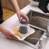 Dishwashing Brush with Soap Dispenser - Multi Functional Press Type Kitchen Detergent Brush for Dishwashers and Pans