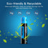 Kratax AAA Rechargeable 1100mWh Lithium Batteries, 1.5V Constant Voltage Output, 2 Pack