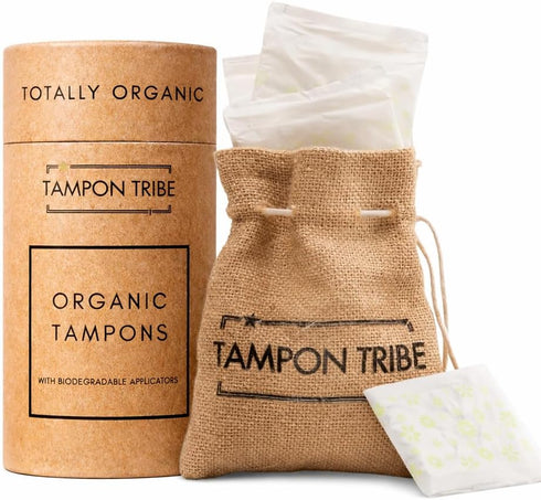 Organic Cotton Tampons & Pads Feminine Care Bundle