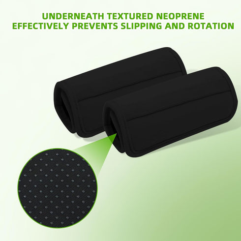 Update Walker Grip Covers Pads - Soft Cushion Padding for Rolling Wheelchair, Walker, Rollator Handle, Moisture Wicking