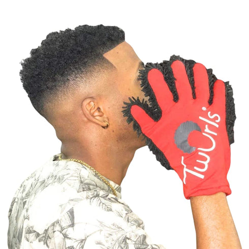 Twurls Hair Glove for Men and Women, Ambidextrous (Left or Right Handed), Machine Washable for Curling, Twisting &