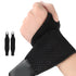 Adjustable Wrist Brace for Carpal Tunnel for Men and Women, Wrist Support for Fitness and Sports Protection (2 PCS)