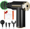 Massage Gun for Deep Tissue Pain Relief, Electric Mini Handheld Body Massager with 4 Heads & 6 Speeds