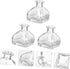 Set 3 Veemoon Essential Oil Diffuser Bottles of Fragrance Release Glass Jars for Home Office Party Wedding Spa Bathroom