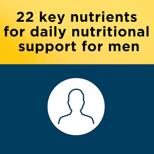 Nature Made Multivitamin For Him, No Iron, 90 Tablets, Daily Nutritional Support, 90 Day Supply