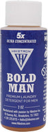 Masculine Scents Sample Pack, Liquid Laundry Detergent, 5x Ultra Concentrated, Tough Stains Remover, 2 FL OZ X 4.