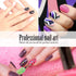 Teenitor Nail Art Brushes, 3D Nail Art Painting Kit with 15 Gel Brushes, 5pcs Dotting Pen, 12 Colors Rhinestones