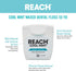 REACH Dental Floss, 6 Count, Cool Mint