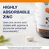 Immune 60 Metagenics Zinc A.G. - Highly Absorbable Zinc with Arginine & Glycine Chelates - Supports Function, Bone