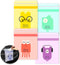 52pcs Car Trash Bags, Easy Stick-On Disposable Portable Garbage Bags, Waterproof Leak Proof Cleaning Bags for Cars,