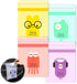 52pcs Car Trash Bags, Easy Stick-On Disposable Portable Garbage Bags, Waterproof Leak Proof Cleaning Bags for Cars,