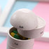 TREETDOBV 7-Day Grain Fiber Weekly Pill Organizer, Medicine Case, Rotatable, Portable, Moisture Proof