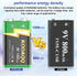 9V Rechargeable Batteries, High Capacity 1300mAh (2024 New Version) for Smoke Detector/Alarms, Metal Detector,
