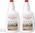 QKLYXEN 2 Bottle Floor Cleaning Solution Compatible with Roborock (Q5/Q7/Q8/Q10/S7/S8/Saros 10R/F25/Qrevo Series), Floor