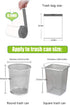 10 Gallon Drawstring Trash Bag, 0.9 Mil, 90 Counts for Convenient Trash Disposal and Organization