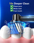 YAGEA 8 5 50-Day 3 R05(Black) Rotating Electric Toothbrush for Adults with Brush Heads, Travel Case, Modes Rechargeable