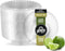 Clear Disposable Plastic Bowls Pack of 120, 12 Oz Microwave Safe Bowls for Soup, Salad, Dessert, Parties