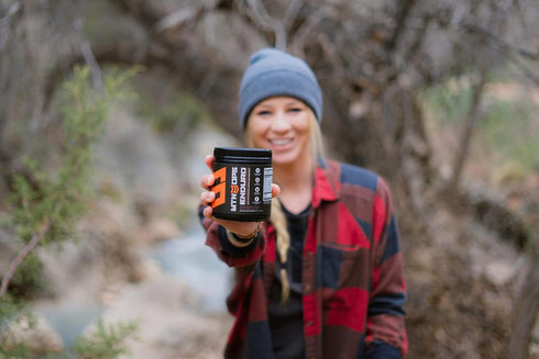 MTN OPS Enduro Nitric Oxide Supplement & Stim-Free Pre Workout, 30 Servings, Bugle Berry Flavor