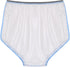 Mufeng Adults Waterproof Sticker Diaper Cover Plastic Briefs Incision Protector for Bathing