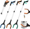 Grabber Reacher Tool,3-Pack 32" Foldable Reacher Grabber Pickup Tool with 360 Rotating