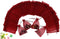 Wuligirl 100pcs Sheer Organza Bag 4X6 with Drawstring - Jewelry Pouches for Party Wedding Favors