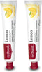 Red Seal Herbal & Mineral Lemon Toothpaste - Vegan Friendly, Non-Mint Flavor, SLS Free, 3.53 oz (Pack of 2)