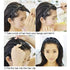 Women's Fashion Headbands with Clips - Thin Plastic Braided Twist Plait Hairpin for Workout, Double Layer Hair Tools