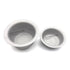Vikings Blade Luxury Shaving Soap Bowl, Sandblasted Steel, Unbreakable, Tactile Texture, 3.55” Diameter, Great for Most