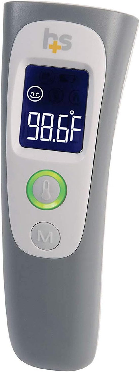 HealthSmart Digital Temporal Thermometer - No Contact Infrared Technology for Babies, Children or Adults