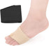 HiiBaby Ball of Foot Cushions, Fabric Forefoot Compression Socks for Metatarsal Pain Relief, Nude