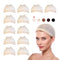 STUDIO LIMITED 12 PCS Ultra Thin & Expandable Stocking Wig Cap, 2 Wig Caps per Pack (6 Pack, Transparent)