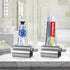 Metal Toothpaste Squeezer - UDQYQ Stainless Steel Tube Wringer, Toothpaste Holder Stand in Silver