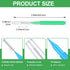 Patelai 80 Pieces Multicolored Braces Brush, Interdental Brush Toothpick Dental Hygiene Tool Kit