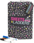 Sheets & Ladders - for Couples, Intimacy Bedroom Game On Bed Sheet - Anniversary, Honeymoon,